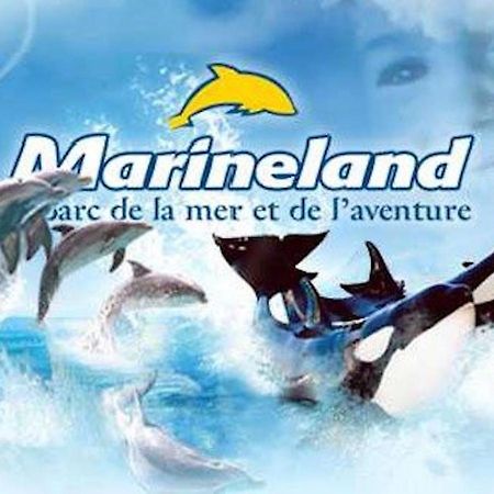 Appartement Marineland Sea View Antibes Eksteriør bilde
